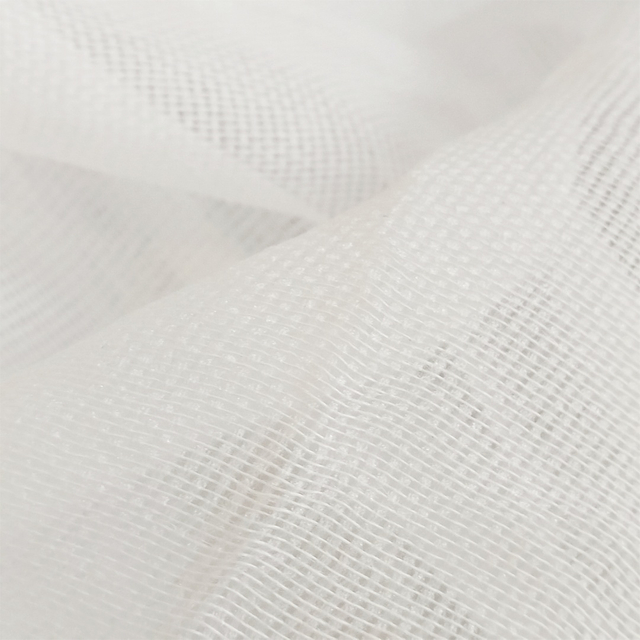 Light Weight White Polyester Wallcovering Scrim 