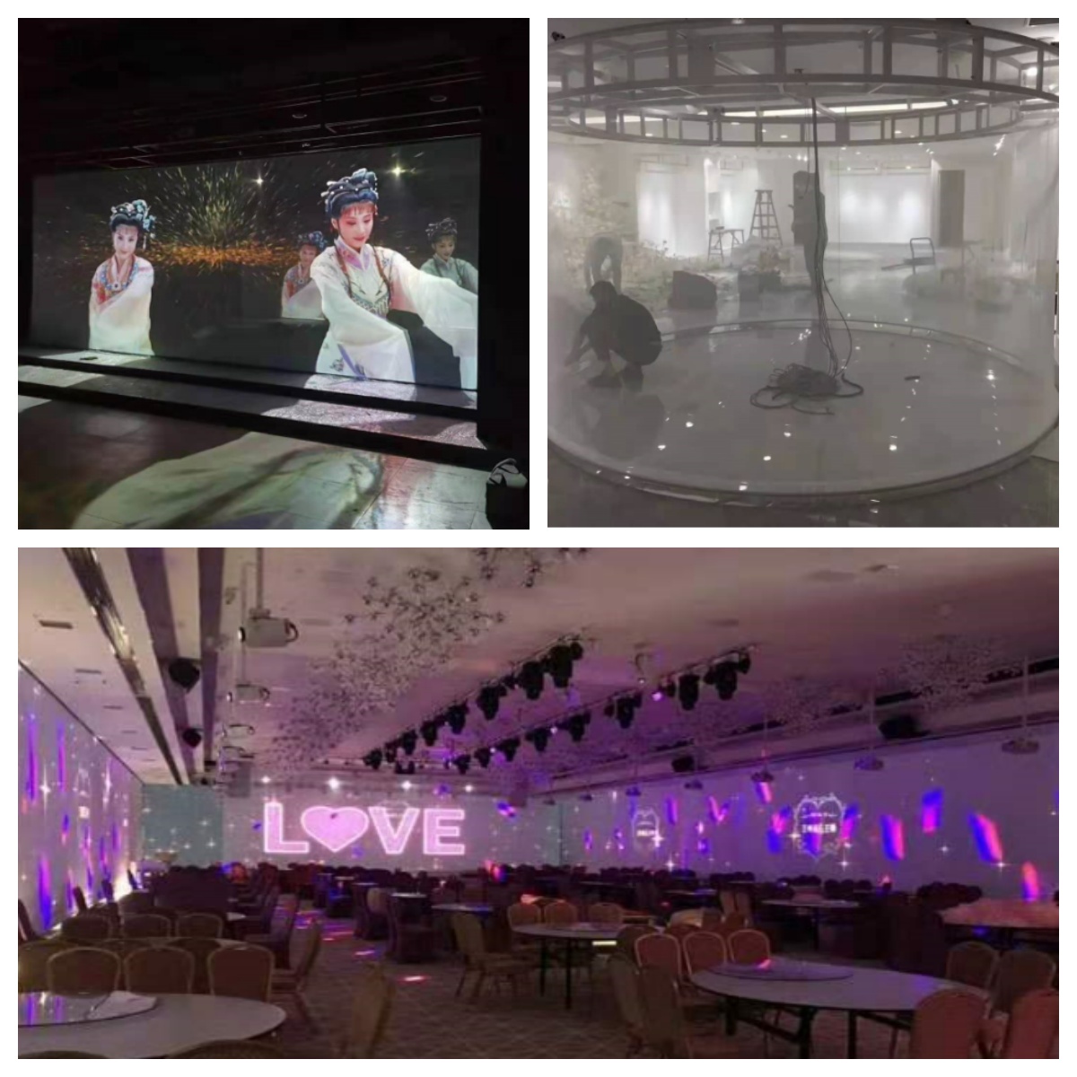 Holographic Projection Screen Fabric